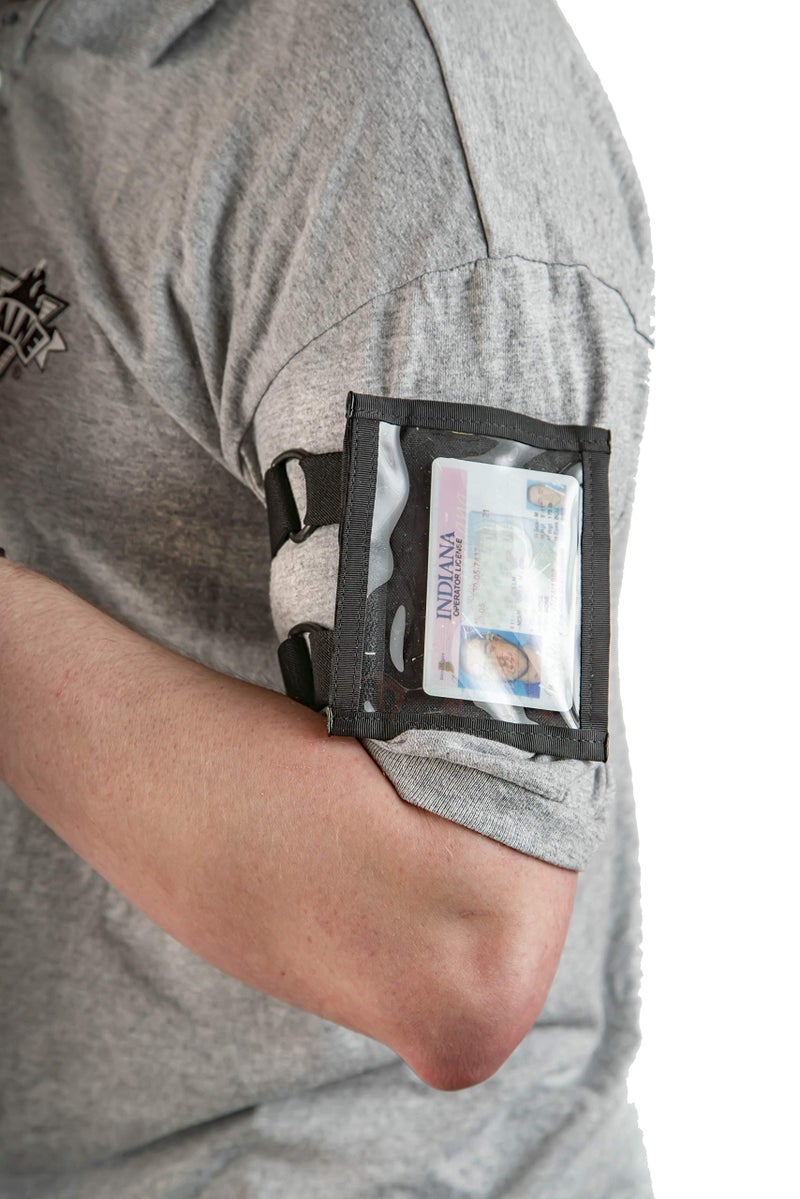 Raine Tactical Gear - Armband Sleeve - Tactical Gear - Wrist Sleeve - Military ID Card Holder - Military Arm Pouch - Arm Badge Holder - Image 1